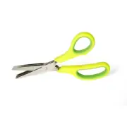 Cuisena Green Stainless Steel 3-Blades Herb Scissors Cutting Kitchen Shears