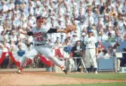 World Series Baltimore Orioles Moe Drabowsky in action pitching vs- Old Photo 1