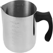 DOITOOL Practical Stainless Steel Candle Melting Pot with Handle Wax Warmer Cup for Scented Candle Making Precise Temperature Control for DIY Projects