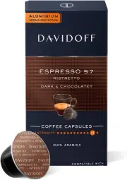 DAVIDOFF Espresso 57 Coffee Capsules 55 g free shipping world wide