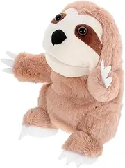 Sloth Hand Puppet Plush for Interactive Storytelling Soft Animal Puppet for Engaging Playtime Motor Skills Development for Bedtime Stories Plush