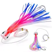and Deadly Octopus Skirt Bait Trolling Lure for Saltwater Carnivorous Fish