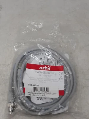Azbil PA5-4ISB2SK Sensor Cable Assembly 3A 125V DC – M12 Connector