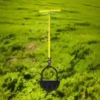 Half Moon Garden Lawn Edger Manual Saw-Tooth Hand Lawn Trimming Tool with T-Grip