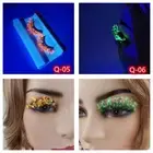 Eye Lashes Eyelashes Messy Long Luminous 3D Mink Lashes False Eyelashes 25mm