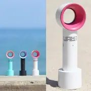 Portable Bladeless Hand-held Cooler Mini Fan Green