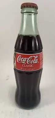 SUPER BOWL XXXVI 8 oz. Coca-Cola Glass Coke Bottle New Orleans