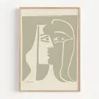 Pablo Picasso Exhibition Retro Vintage Wall Art Poster Print PP250