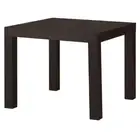 IKEA LACK Side Table Black Brown 21⅝×21⅝" Brand New