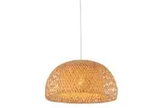 Canasta Pendant Light Large Bamboo Finish