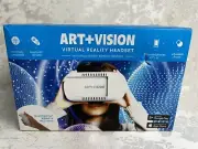 Art+Vision Virtual Reality Headset Bluetooth With Bluetooth Remote Smart Phones