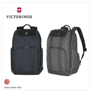 【VICTORINOX 瑞士維氏】Architecture Urban2 城市系列後背包 31x46x23 灰/藍(611954/612669)