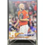 菲爾斯 MICHAEL FIERS 統一7-ELEVEN獅 洋將 新人卡 2018 TOPPS S1 #184 太空人隊