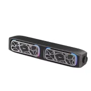 Havit M21 Wired Speaker Desktop Computer Soundbar Dual 66mm Speakers 360° Surround Stereo Deep Bass RGB Light Spliceable