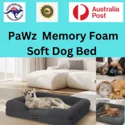 Pawz Dog Bed Memory Foam Pet Sofa Soft Cushion Canine Mat Washable Orthopedic
