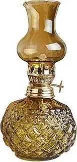 Kerosene Oil Lamp Desktop Vintage Retro Ghee Lamp Multi Color Hurricane Lamp Classical Kerosene Lantern Lighting Oil Lantern for Vintage Home Decor for Home Emergency Lighting