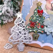 Christmas Tree Metal Cutting Die Scrapbooking Craft Stencil Album Embossing Card