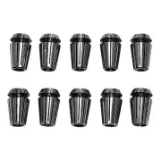 10Pcs/Set Ultra Precision ER16 1-10MM Spring Collet Set For CNC Milling6808