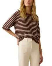 Faherty Miramar Linen Blend Crewneck Sweater