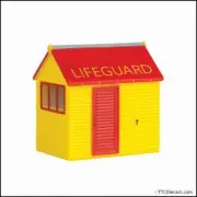 Bachmann 44-0153 Lifeguard Hut, OO Gauge