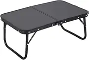 Laptop Bed Table Bed Tray Table Solid Crush-Resistant Versatile Foldable Computer Desk Laptop Stand for BBQ Writing Students