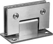 Glass Door Hinges - Stainless Steel Replacement Hinges for Cupboard,Shower Doors Hardware Replacement Part Cabinet Hinges Fo Bathroom Doors