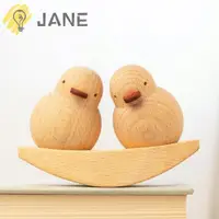 在飛比找蝦皮購物優惠-Jane木鴨、櫸木鴨雕塑、情侶擺件手工鴨擺件