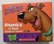 Scooby-doo 12 Book Reading Program Phonics Set Cartoon Network Pack 1