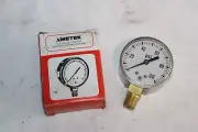 NOS AMETEK Pressure Gauge C-82 P563-100 2" 1/4 LM New