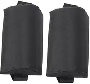 PRETYZOOM 2Pcs Outdoor Leisure Chair Headrests Head Pillows for Chairs Comfortable Neck Support Cushions for Deck and Patio Use Black Design