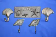 WELCOME BEACH, Wall Hooks, Home Decor Christmas Gift, N-14, BL-41, 72