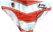 St George Dragons NRL Mens Budgy Smuggler Swimmers Sizes 28-40 BNWT