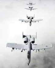 A-10 THUNDERBOLT WARTHOG AIRCRAFT 11x14 GLOSSY PHOTO PRINT