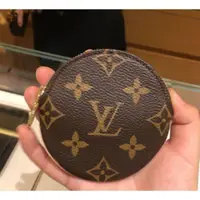 在飛比找蝦皮購物優惠-精品 LV M61926 圓形零錢包 經典 花紋 鑰匙包 /