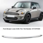 Lower Grille Trim For BMW 2007-2015 Mini Cooper R55 R56 R57 Chrome 51112751624 (for: Mini)