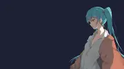 Anime simple hatsune miku Playmat Gaming Mat
