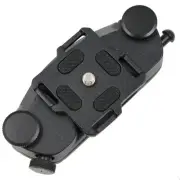 Belt Clip Camera Strap Mount - Backpack Quick Release Holder With 1/4 Mount