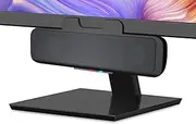 Cyber Acoustics USB & Bluetooth Speaker Bar (CA-2890BT) USB Powered Speaker with Speakerphone for PC and Bluetooth to Simultaneously Connect to Smartphones, Clamps to Monitor, Convenient Controls