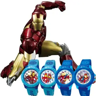 【WANgT】Marvel 漫威 帥氣 繽紛 雙色 聯盟系列 兒童 手錶 蜘蛛人 鋼鐵人 生日送禮交換禮物