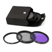 Universal Digital UV+ CPL+ FLD 3-in-1 Lens Filter For Cannon Nikon Sony Camera