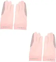 [Sosoport] 2 Pairs Touch Screen Sun Protection Gloves Comfortable Bike Gloves Elastic Fishing Gloves Portable Fishing Gloves Sports Supplies Portable Bike Gloves Women Fitness Gloves