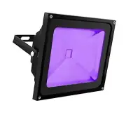 UV LED Black Light, High Power 50W Balck Light LED Flood Light IP65-Waterproo...
