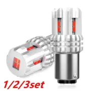 1/2set 1157 LED Bulb Red Tail Stop Brake Turn Signal Light 2057 2357 7528 BAY15D (for: BMW)