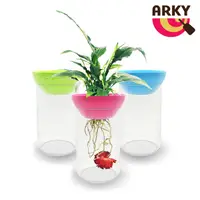 在飛比找蝦皮商城優惠-ARKY 魚草共生迷你圓柱生態缸(全新福利品)