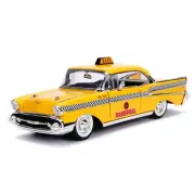30839 Marvel Deadpool 1957 Chevy Bel Air Taxi, JADA Diecast Toy Car, 8.5", 1:24