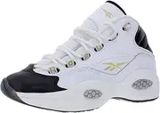[Reebok] Boys Question Mid Leather Youth Basketball Shoes
