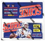 2016 SCORE FOOTBALL JUMBO BOX - 4 AUTO OR MEM PER BOX - 60 RCS PER BOX