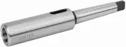 Extension Sleeve with External and Internal Morse Taper MT2 to MT2, Precision Version, 30mm Diameter X 175mm Length, Heavy Duty Woodworking Lathe Tailstock Live Center Crown, Drill Tool