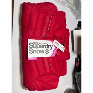 Superdry 極度乾燥 雪衣羽絨外套 M號 SNOW 寒流保暖 極輕 修身版型 防風外套