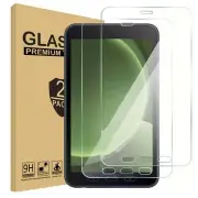 2 Pack For Samsung Galaxy Tab Active 5 8"inch Tempered Glass Screen Saver Cover